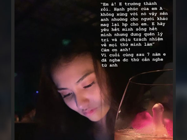 Sau nghi án tái hợp, Hồng Quế lại công khai tin nhắn chia tay của bố con gái