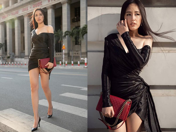 Mai Phương Thuý khoe chân dài miên man trên phố khiến fans ngây ngất