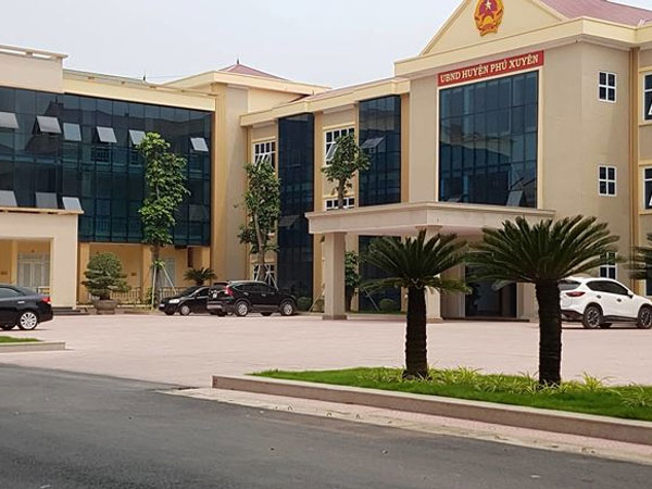 Nghi vấn 'trấn yểm' trụ sở huyện ở Hà Nội gây xôn xao