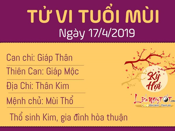 Tử vi thứ 4 ngày 17/4/2019 của 12 con giáp: Sửu được Chính Tài chiếu mệnh, Hợi phạm tiểu nhân