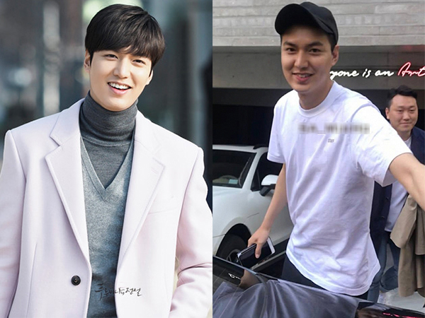 Còn 1 tuần trước khi chính thức xuất ngũ, tài tử 'Huyền thoại biển xanh' Lee Min Ho xuất hiện với ngoại hình mũm mĩm nhưng không kém phần điển trai