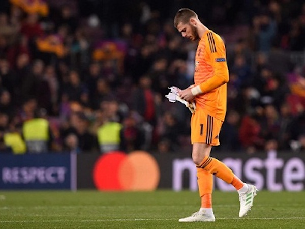 De Gea xin lỗi đồng đội sau trận thua Barca