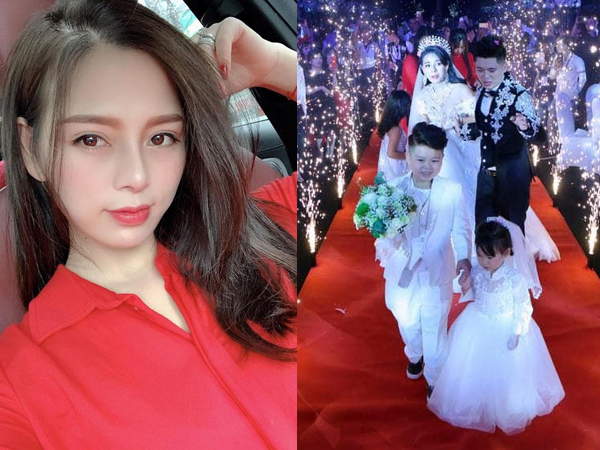 Cô dâu Thái Nguyên có 2 con, chồng mới tổ chức đám cưới 4 tỷ giờ ra sao?