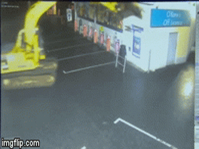 Video: Trộm chơi lớn, dùng xe máy xúc để cướp tiền trong cây ATM