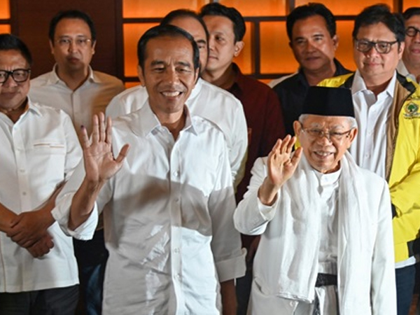 Widodo tuyên bố tái đắc cử tổng thống Indonesia