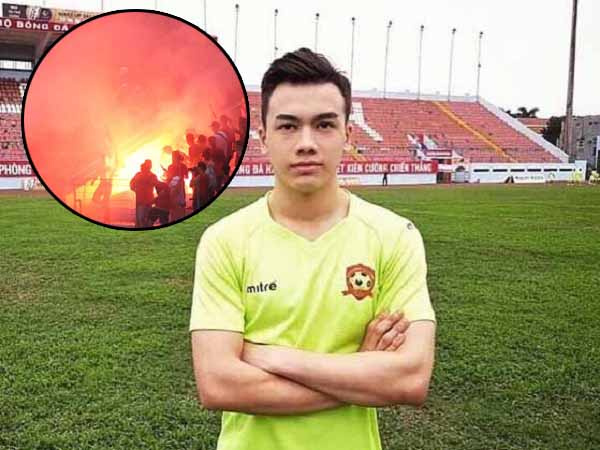 Cầu thủ Việt kiều khen ngợi việc đốt pháo sáng của CĐV Hải Phòng