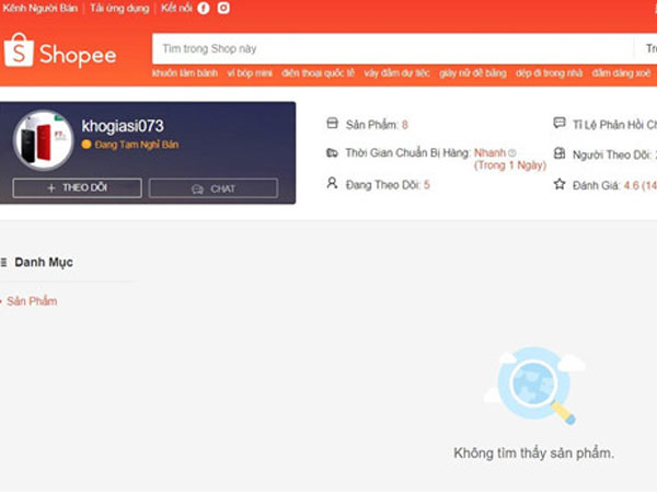 Nhận điện thoại của khách mua trên Shopee để bảo hành rồi biến mất
