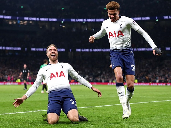 Tottenham 1-0 Brighton: Eriksen sắm vai người hùng giúp Tottenham vững vàng ở vị trí thứ 3