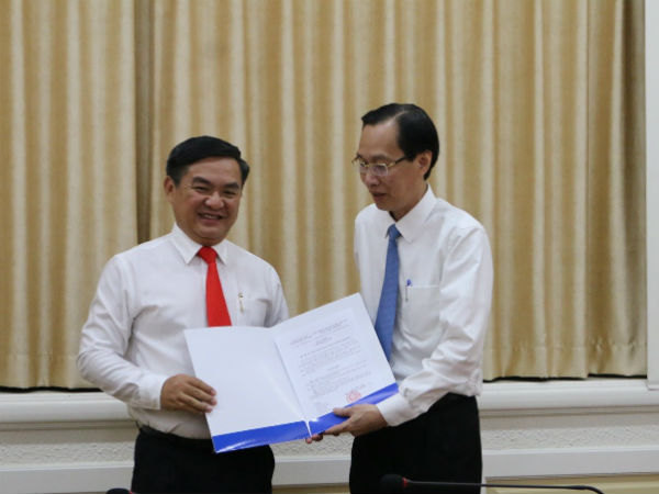 Giám đốc Sở Xây dựng TP.HCM làm Bí thư Quận uỷ quận 3