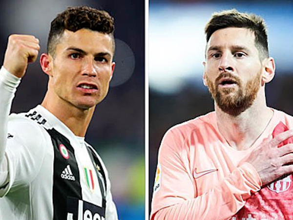 Ronaldo chạm mốc ghi 600 bàn trước Messi