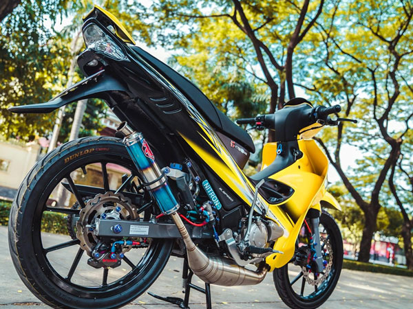 Yamaha 125ZR độ trị giá hơn 350 triệu của biker Đồng Nai