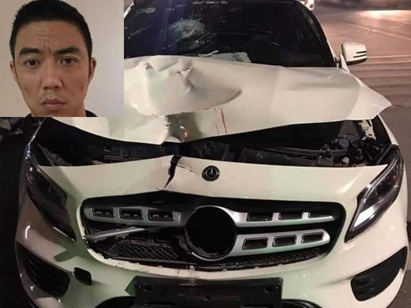 Nồng độ cồn của tài xế Mercedes GLA vượt quá các ngưỡng xử phạt
