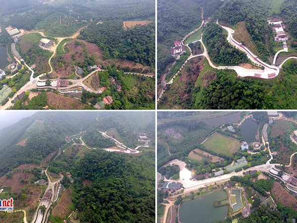 Khu du lịch tâm linh sừng sững trên đất rừng Thạch Thất, Hà Nội