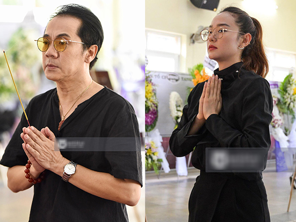 NSƯT Thành Lộc, Minh Hằng cùng dàn nghệ sĩ không giấu nổi đau buồn, nghẹn ngào trong tang lễ nghệ sĩ Lê Bình
