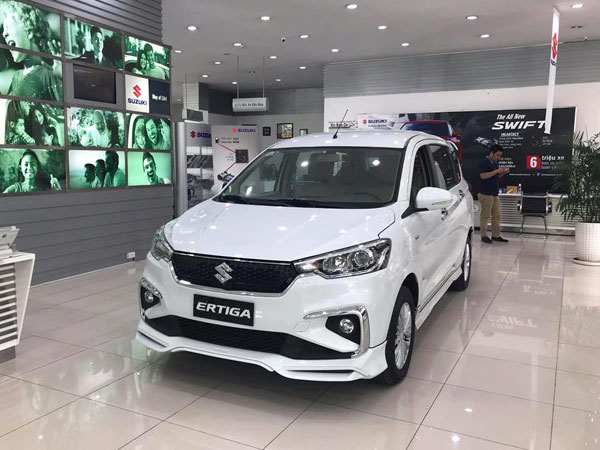 Suzuki Ertiga 2019 cập bến đại lý, giá từ 499 triệu đồng