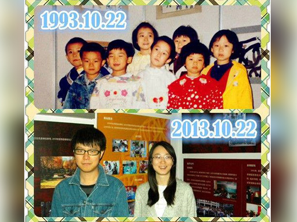 Chàng trai ngỡ ngàng phát hiện ra nhân duyên kỳ diệu với bạn gái từ bức ảnh chụp từ 20 năm trước