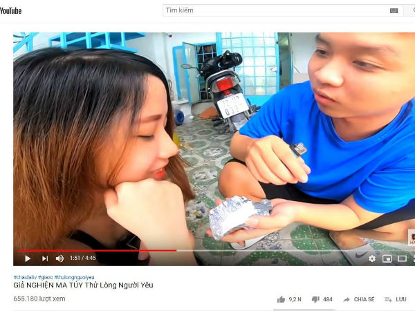 YouTube Việt tràn ngập video sử dụng ma túy