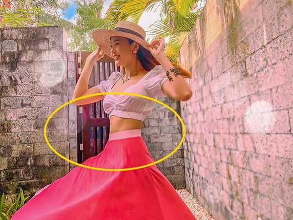Hết chiếc cằm xuyên thủng vạn vật, Minh Hằng giờ bóp eo lố tay làm cong vòng cửa sắt