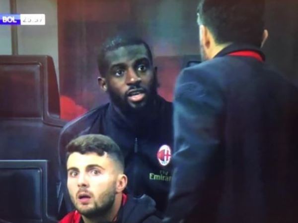 Bakayoko văng tục với HLV Gattuso trong chiến thắng 2-1 của Milan trước Bologna
