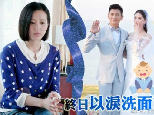 Sinh con được 2 tuần, Lưu Thi Thi mắc chứng trầm cảm sau sinh, khóc lóc không ngừng?