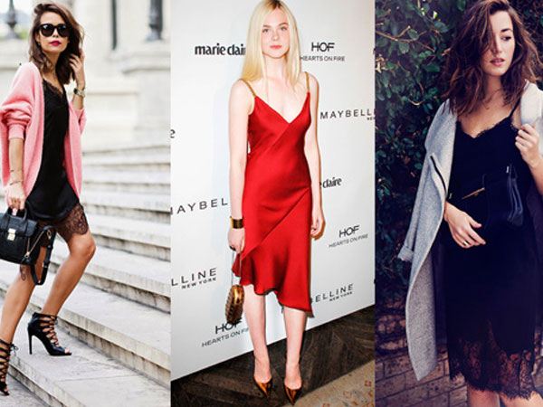 Váy lụa slip dress: Biểu tượng của sự cám dỗ đã quay trở lại!