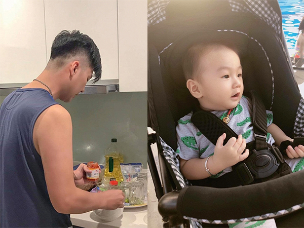 Cuộc sống đáng ngưỡng mộ của Lâm Khánh Chi: Con trai bụ bẫm, đáng yêu, chồng chăm vợ hết lòng