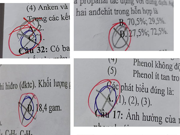 Bức ảnh nói lên nỗi lòng của hội học sinh 'không có chính kiến': Thi trắc nghiệm chọn tới chọn lui cuối cùng đáp án đúng lại là lần khoanh đầu tiên