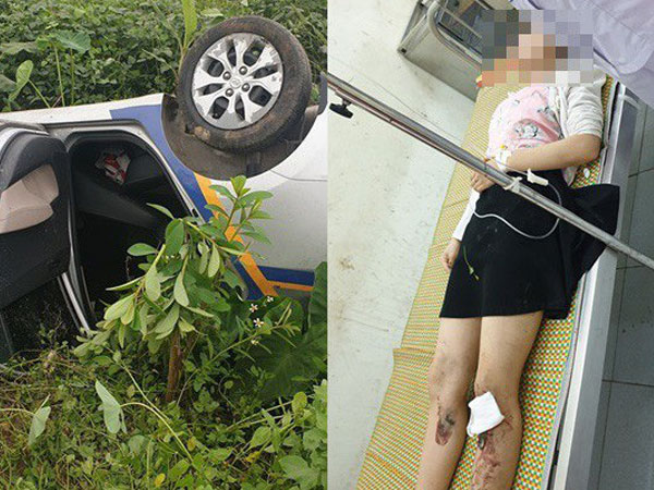 Cứu 2 vợ chồng từ chiếc taxi lật ngửa dưới ruộng, chia sẻ của người đàn ông còn gây bất ngờ hơn