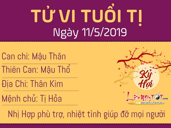 Tử vi thứ 7 ngày 11/5/2019 của 12 con giáp: Mùi đào hoa vượng vận, Hợi gặp 'tiểu tam'