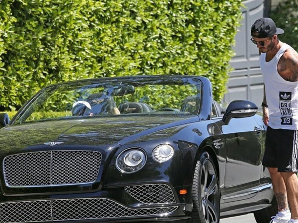 Trước khi bị cấm lái xe, David Beckham đã sở hữu dàn xe triệu USD