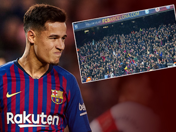 CĐV Barca la ó đội nhà, phỉ báng Coutinho