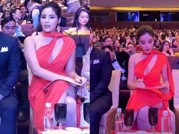 Hoa hậu Kỳ Duyên gây choáng khi lộ body phát tướng tay cơ bắp khác hẳn ảnh nuột nà vốn thấy