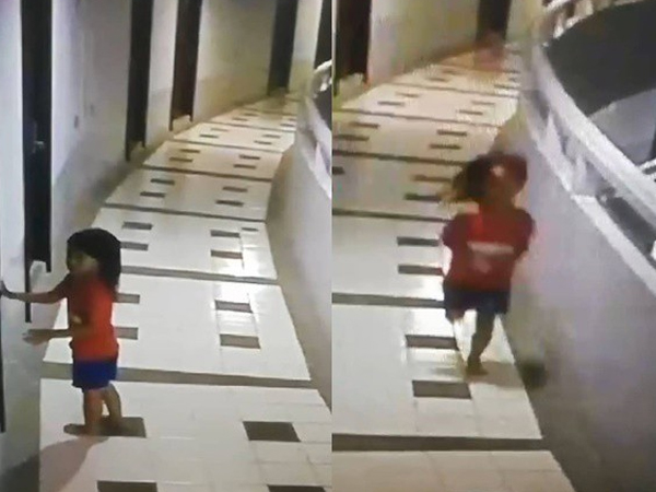 Đi du lịch cùng bố, bé gái 5 tuổi nguy kịch khi rơi xuống từ tầng 12 nhưng hình ảnh qua camera mới tiết lộ sự thật rùng mình