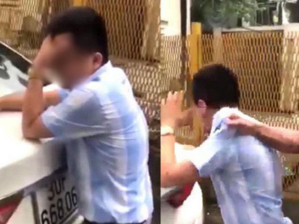 Thực nghiệm việc thầy dạy lái xe dùng tay tác động vào chân học viên trong vụ tố sờ đùi