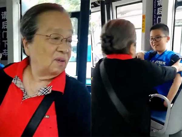 Clip 'Dung Ma Ma' Lý Minh Khải từ chối ngồi ghế trên xe bus để nhường chỗ cho trẻ em gây sốt mạng xã hội