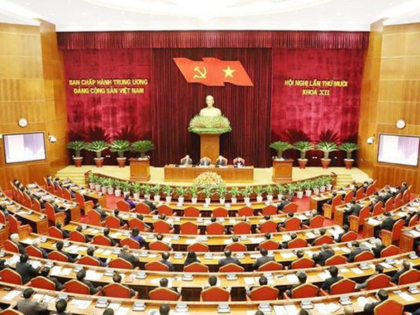 Cận cảnh khai mạc Hội nghị Trung ương 10