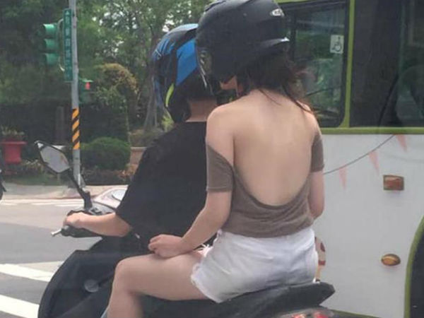 Giữa trời nắng nóng, cô gái ra đường với chiếc áo 'hững hờ' khiến ai cũng choáng váng
