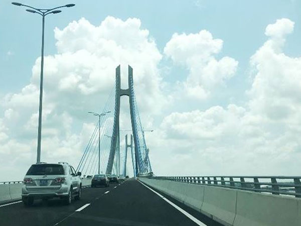 Ngày 19/5, thông xe cầu Vàm Cống 5700 tỷ đồng