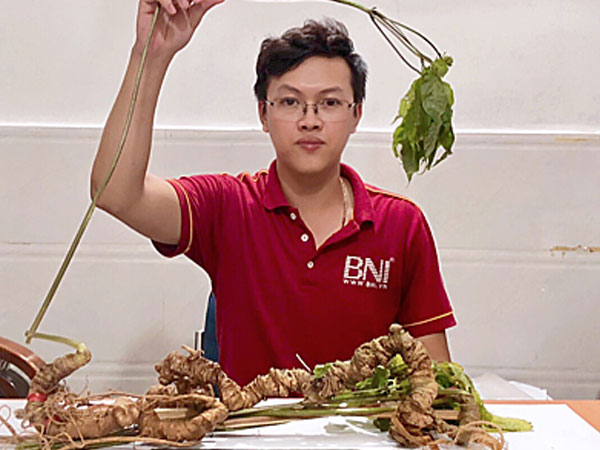 Cặp sâm Ngọc Linh hơn 100 tuổi giá tiền tỷ