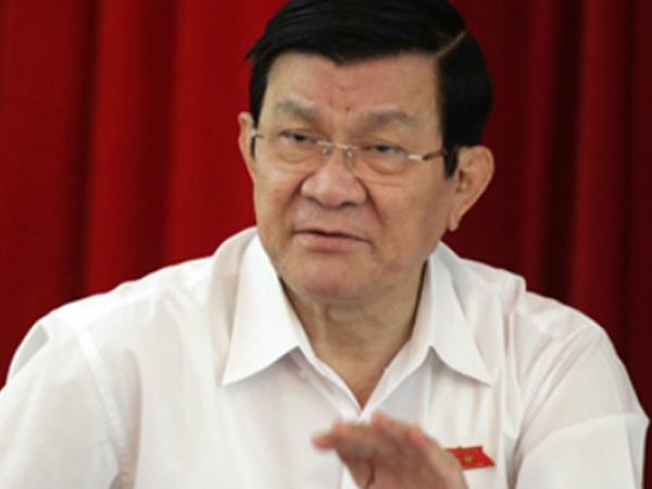 Nguyên Chủ tịch nước Trương Tấn Sang: 'Cần loại bỏ những kẻ cơ hội'