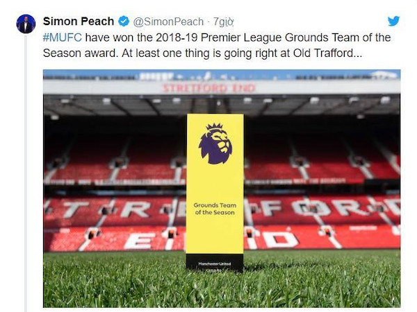 Man Utd giành danh hiệu duy nhất ở mùa giải 2018/19