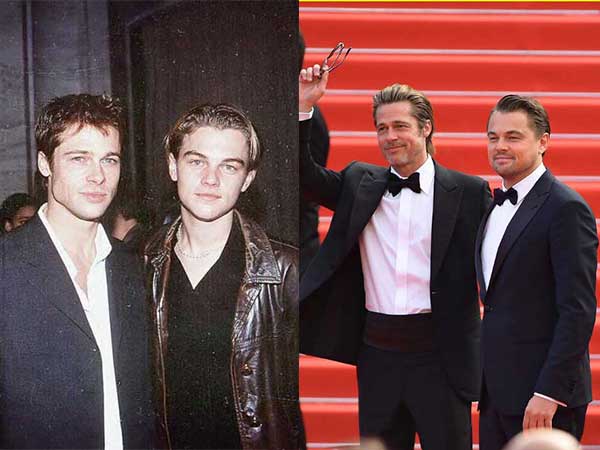 Choáng với ảnh Brad Pitt và Leonardo hiện tại và 30 năm trước: Vẫn xứng danh cặp tài tử 'sát gái' nhất Hollywood!