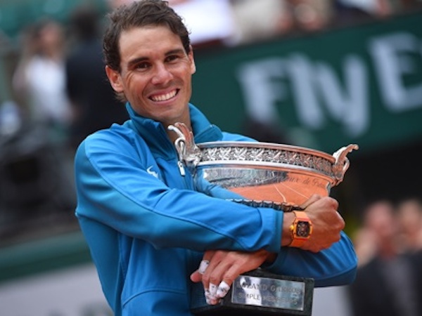 Tổng tiền thưởng của Roland Garros tăng lên 47,5 triệu USD