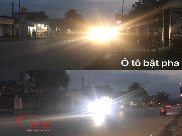 Bức xúc tài xế Việt bật pha chói mắt, gieo họa cho cộng đồng