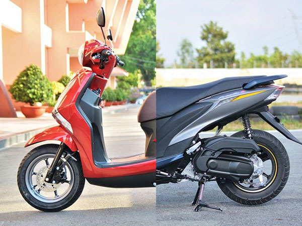 So sánh Yamaha Latte và FreeGo - đánh đổi an toàn lấy tiện lợi