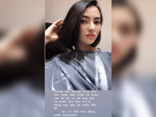 Đang hạnh phúc bên bạn trai nhưng Hồng Quế vẫn tâm sự những lúc không tỉnh táo hay gọi cho tình cũ