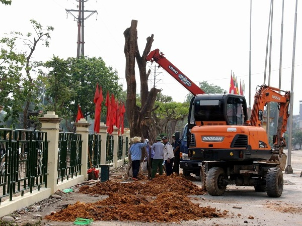 SVĐ Phú Thọ được gấp rút tu bổ để kịp tổ chức trận giao hữu U23 Việt Nam - U23 Myanmar