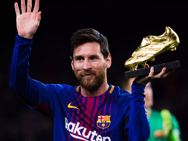 Messi giành Chiếc giày vàng, lập kỷ lục vô tiền khoáng hậu