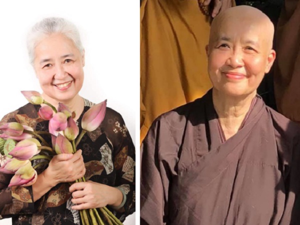 Nguyễn Dzoãn Cẩm Vân - 'huyền thoại' màn ảnh nhỏ giúp thổi lửa bao gian bếp gia đình Việt bất ngờ xuất gia ở tuổi 65