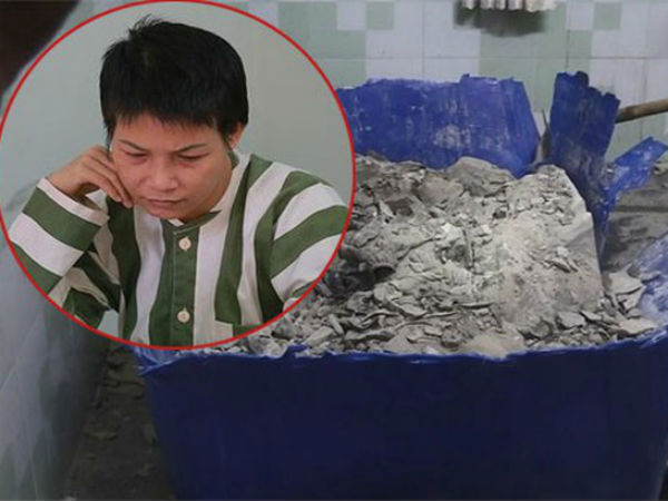 Vụ 2 thi thể đổ bê tông: Nghi phạm cứng đầu tuyệt thực, nói CA đụng vào người là 'bị quả báo'